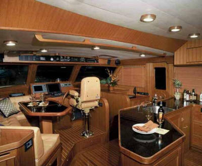 78E galley and lower helm