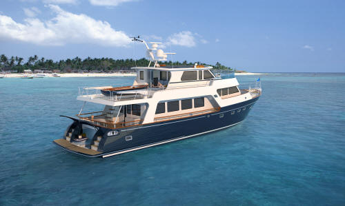 76 Voyager Aft Deck Storage