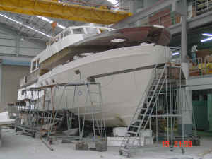 Superstructure to Hull ME65